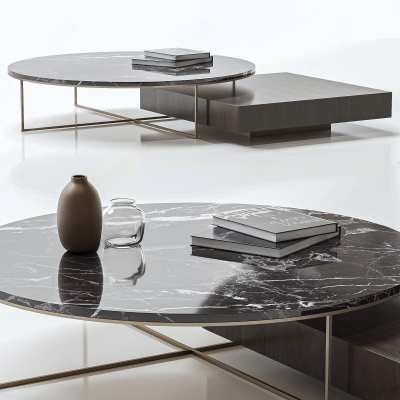 现代茶几3D模型下载